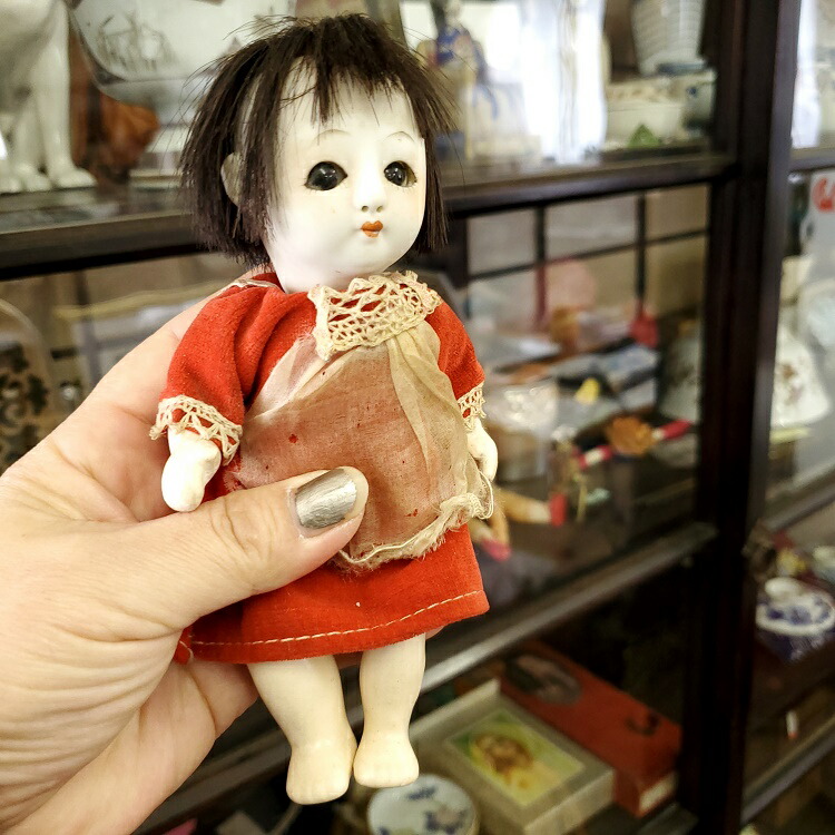 楽天市場】サクラビスク人形 小振りRD スリーピングアイ／大正ロマン