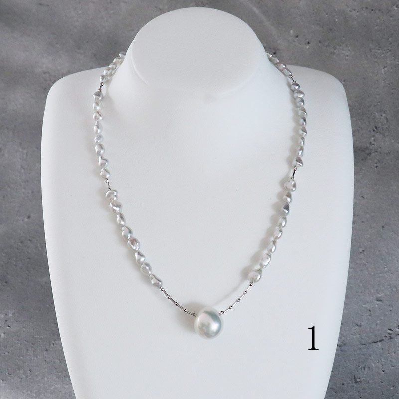 楽天市場】アコヤ真珠 ケシ ネックレスの通販