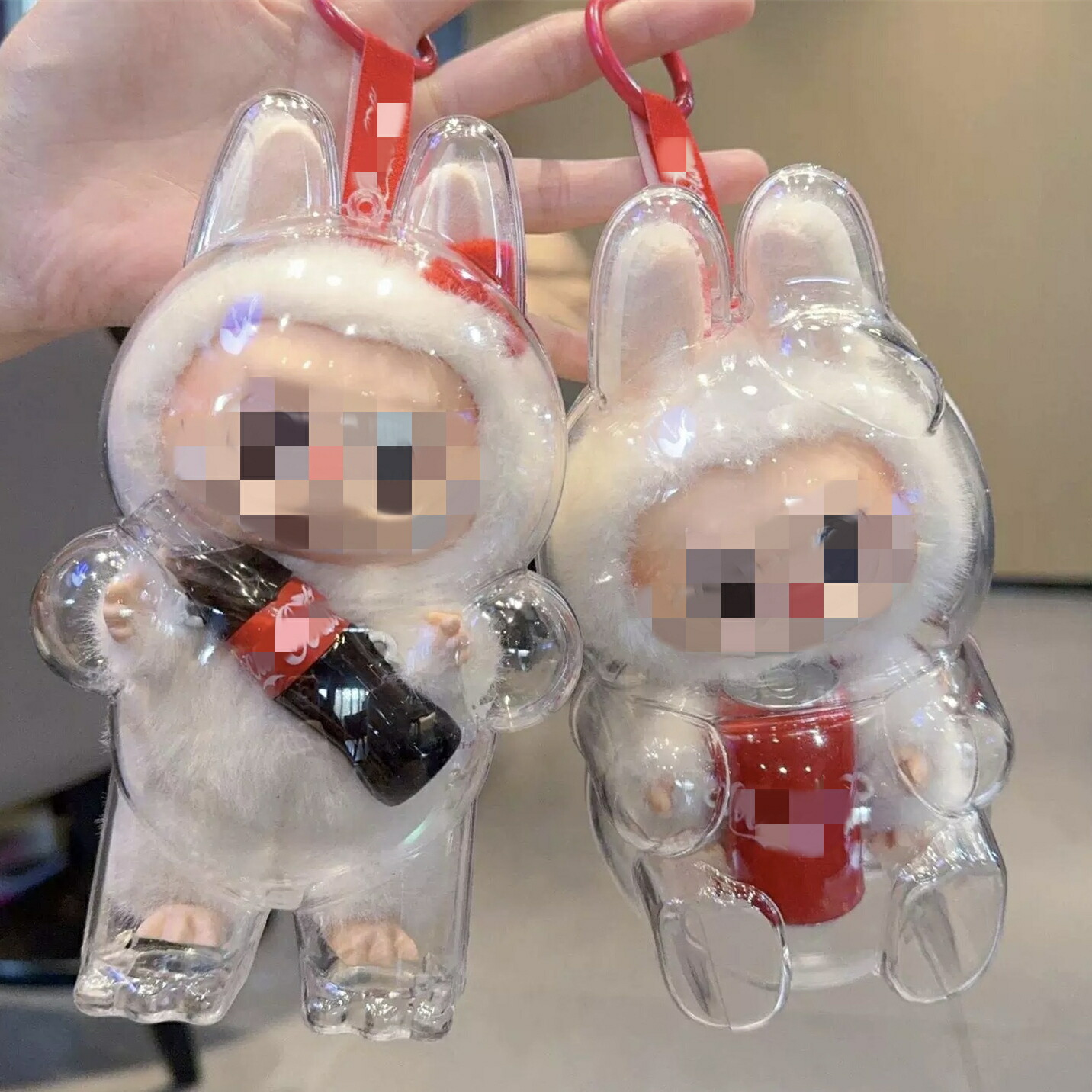 楽天市場】コーラタイプ おもちゃ保護ケース LABUBU ラブブ 第1/2/3