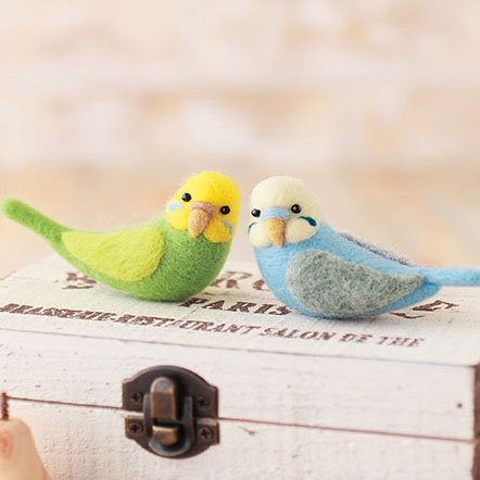 楽天市場】ハマナカ 羊毛フェルトキット セキセイインコ : けいとのコーダ
