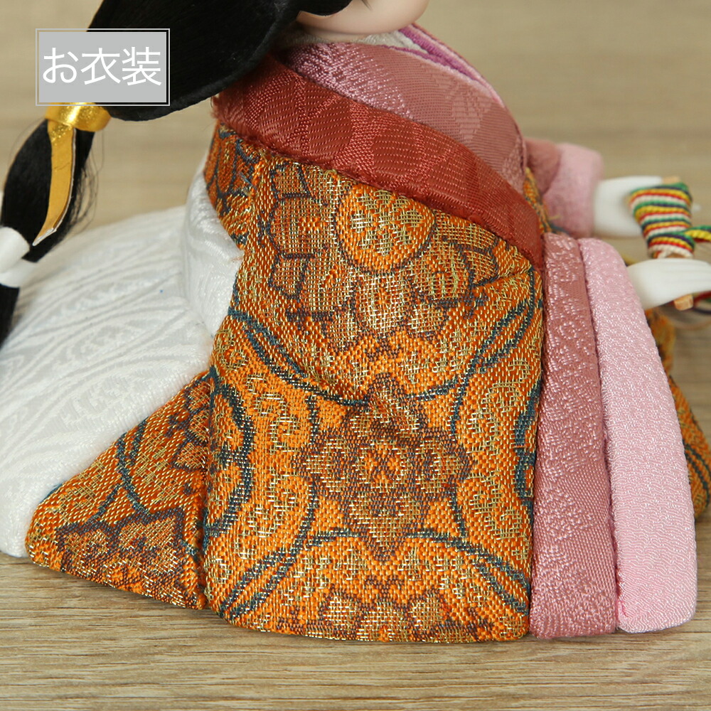 木目込み人形 親王飾り コンパクト 木目込 ひな人形 雛人形 初節句