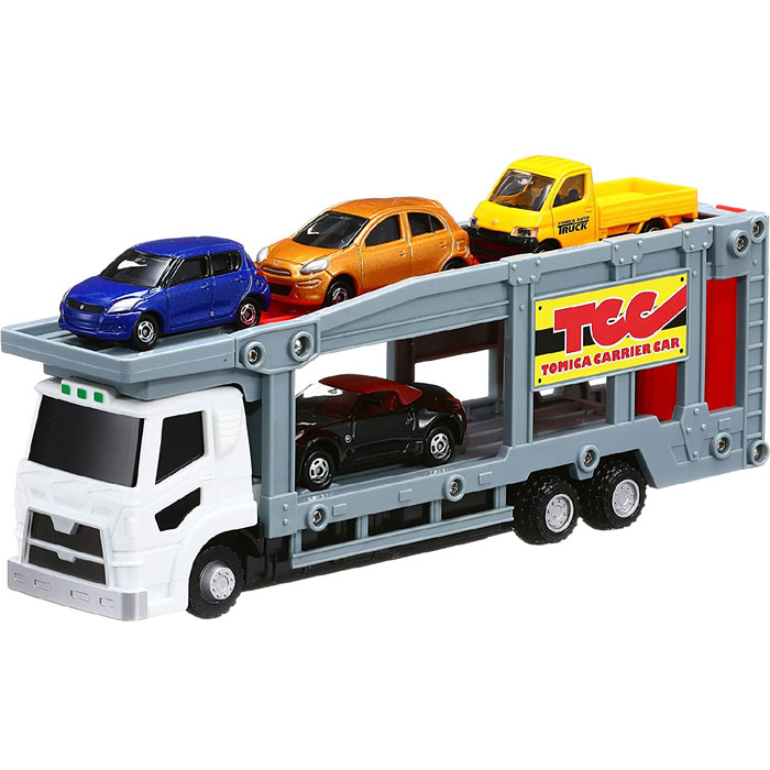 楽天市場】トミカギフト トミカとあそぼう!キャリアカーセット トヨタ