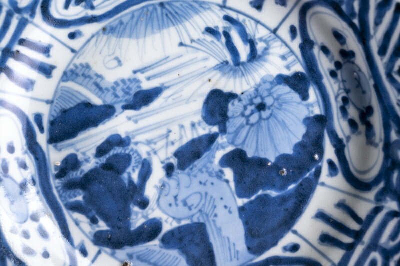 楽天市場】骨董○古染付芙蓉手皿○中国古美術 / 古玩 | 明朝末期頃-17