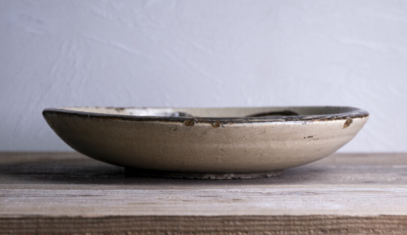 楽天市場】骨董○瀬戸馬の目皿○絵瀬戸 | 江戸後期-19世紀頃 | 縁に小