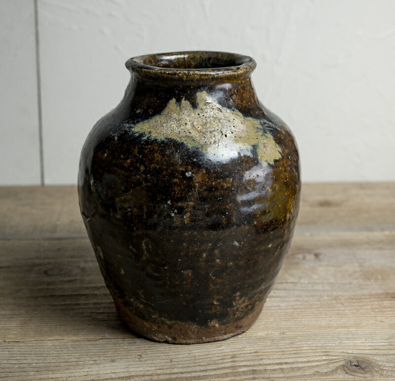 楽天市場】骨董○古唐津流し掛け壺○ | 江戸初期-17世紀頃 | 時代箱付