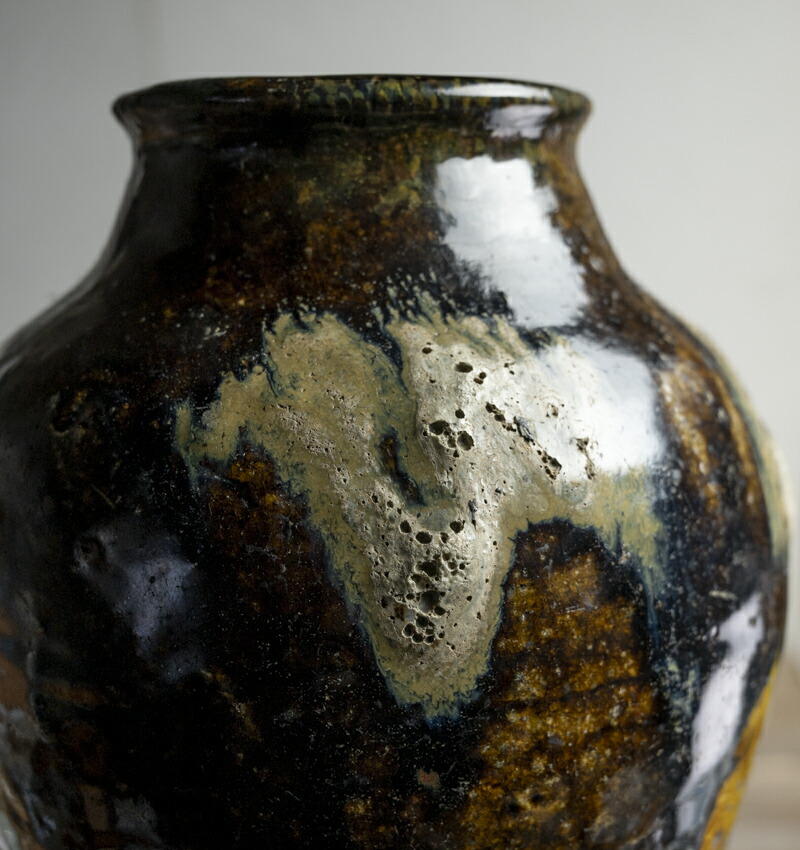 楽天市場】骨董○古唐津流し掛け壺○ | 江戸初期-17世紀頃 | 時代箱付