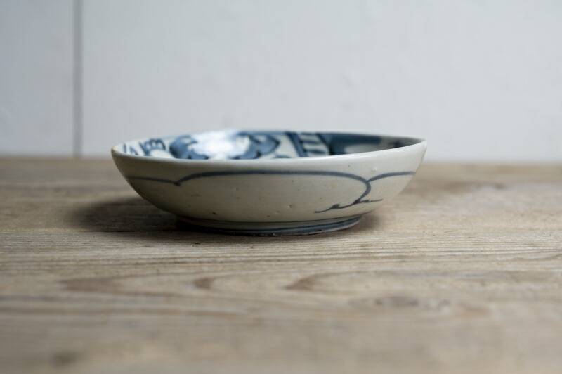 楽天市場】骨董○古伊万里染付葡萄文皿○くらわんか / こんにゃく印判