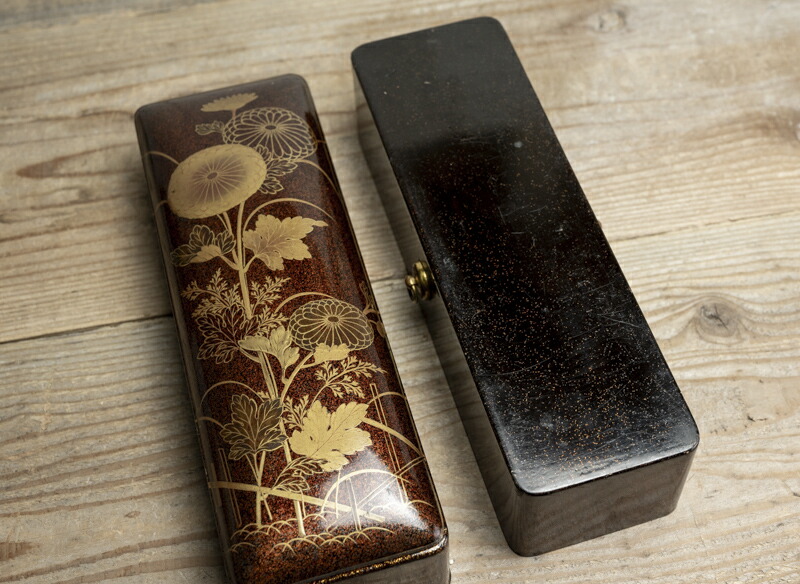 楽天市場】骨董○金蒔絵菊文文箱○手紙入れ | 江戸後期-19世紀頃