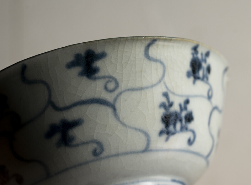 楽天市場】中国古玩 / 唐物○青花霊芝文鉢○ | 清朝時代頃 | 磁器