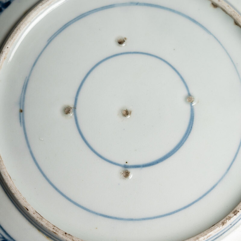 楽天市場】骨董○古伊万里染付富文皿○ | 江戸時代-17-18世紀頃 | 磁器