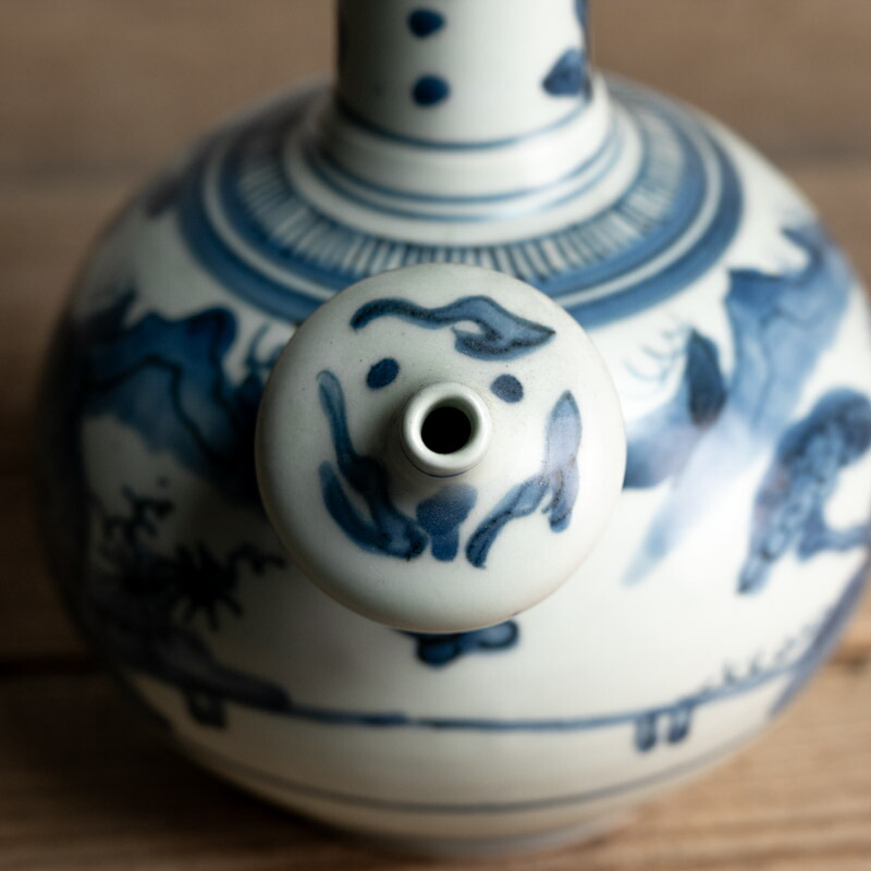楽天市場】骨董○古伊万里染付山水文乳瓶○ケンディ | 江戸中期 - 18