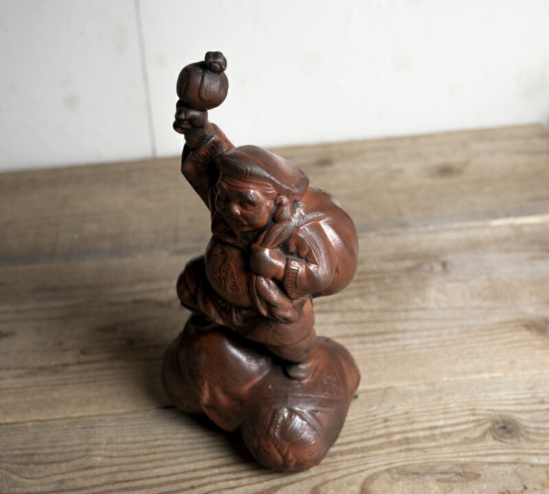 楽天市場】骨董○備前焼大黒天置物○七福神 | 明治時代頃-19世紀頃