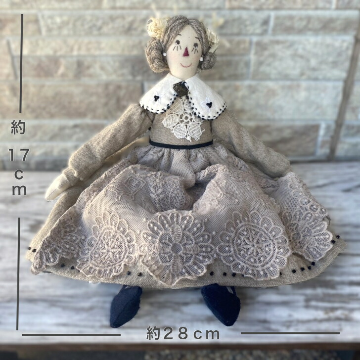 楽天市場】【創作人形】カントリードール作家一点物オリジナル綿麻