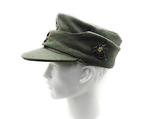 楽天市場】ドイツ軍 M43 規格野戦帽 山岳猟兵 イェーガー フィールド