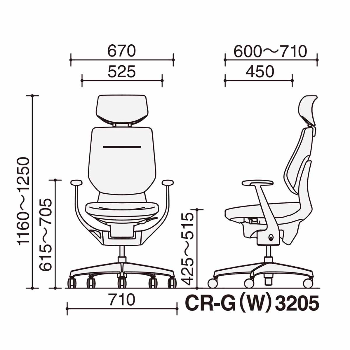 楽天市場】コクヨ デスクチェア オフィスチェア 椅子 ing イング CR