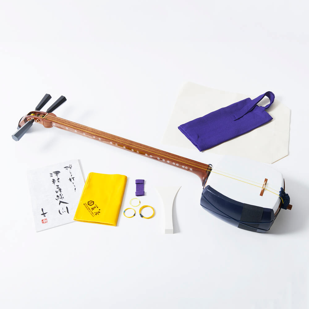 楽天市場】有限会社亀屋邦楽器 お稽古用 津軽アフリカ花林三味線(延棹