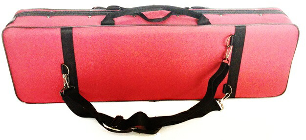 楽天市場】三線 ケース セミハードケース レッド フルボディーガード