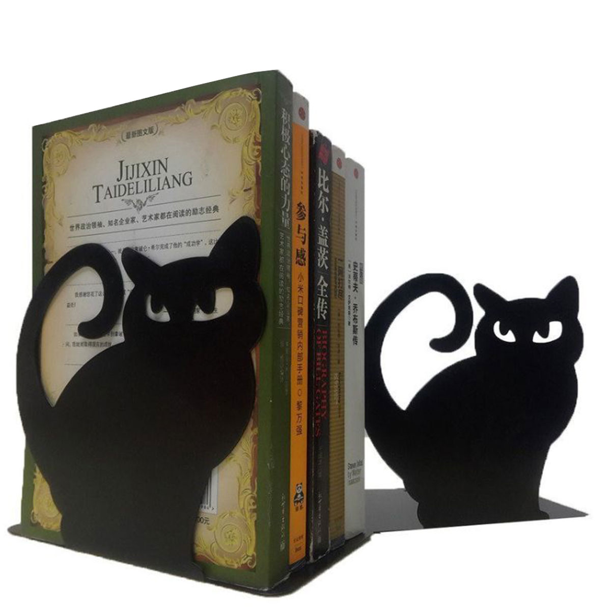 楽天市場】ブックスタンド 猫 おしゃれ 本立て ねこ かわいい ネコ