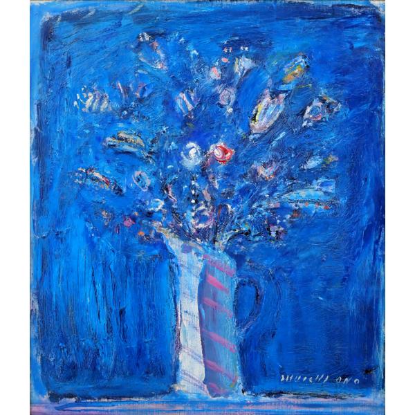 楽天市場】小野 州一「花」油絵・F10号 道立近代美術館収蔵作家