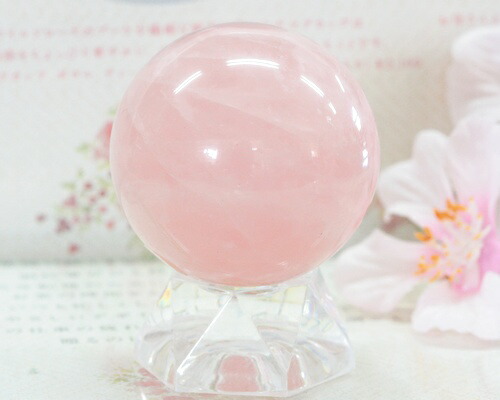楽天市場】高ランク 天然石 置玉 ローズクォーツ 紅水晶 丸玉 水晶 丸