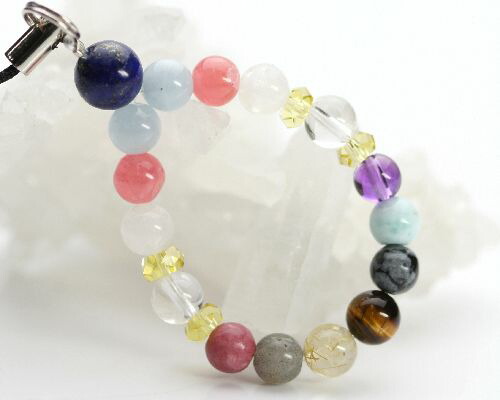 楽天市場】【オーダーメイド】パワーストーンストラップ 魔除けお守り