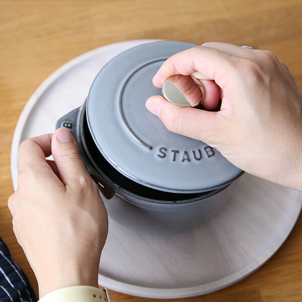 楽天市場】staub(ストウブ） ラ・ココット de GOHAN S ホーロー鍋12cm