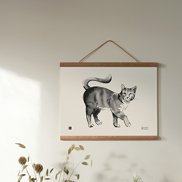 楽天市場】Teemu Jarvi (テーム・ヤルヴィ) ポスター CAT ネコ 30×40cm