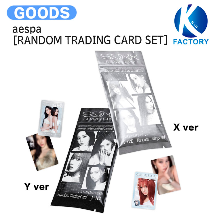 楽天市場】aespa [ RANDOM TRADING CARD SET ] SYNK : aeXIS LINE