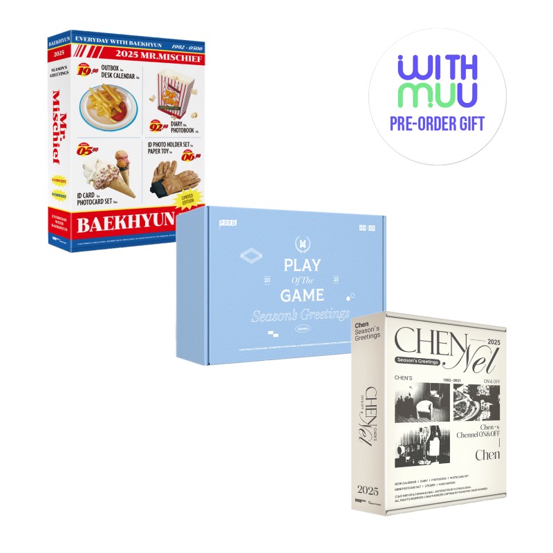 楽天市場】【WITHMUU特典付】 EXO BAEKHYUN / XIUMIN / CHEN - 2025