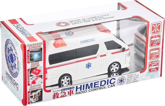 楽天市場】Toyota(トヨタ)承認済 救急車 HIMEDIC 1/24スケール R/Cカー