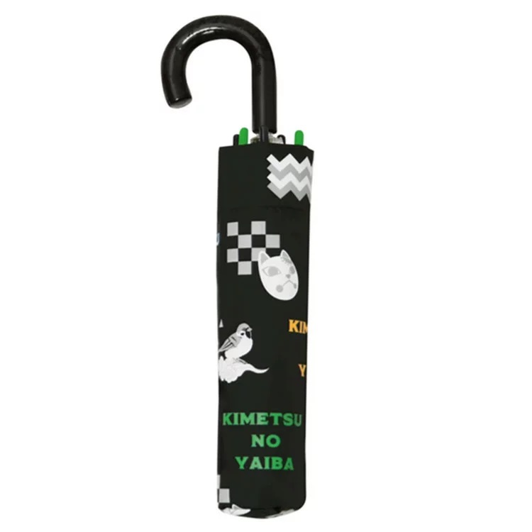 楽天市場】鬼滅の刃 折り畳み傘 53cm 90350 手開き傘 安全ろくろ付き
