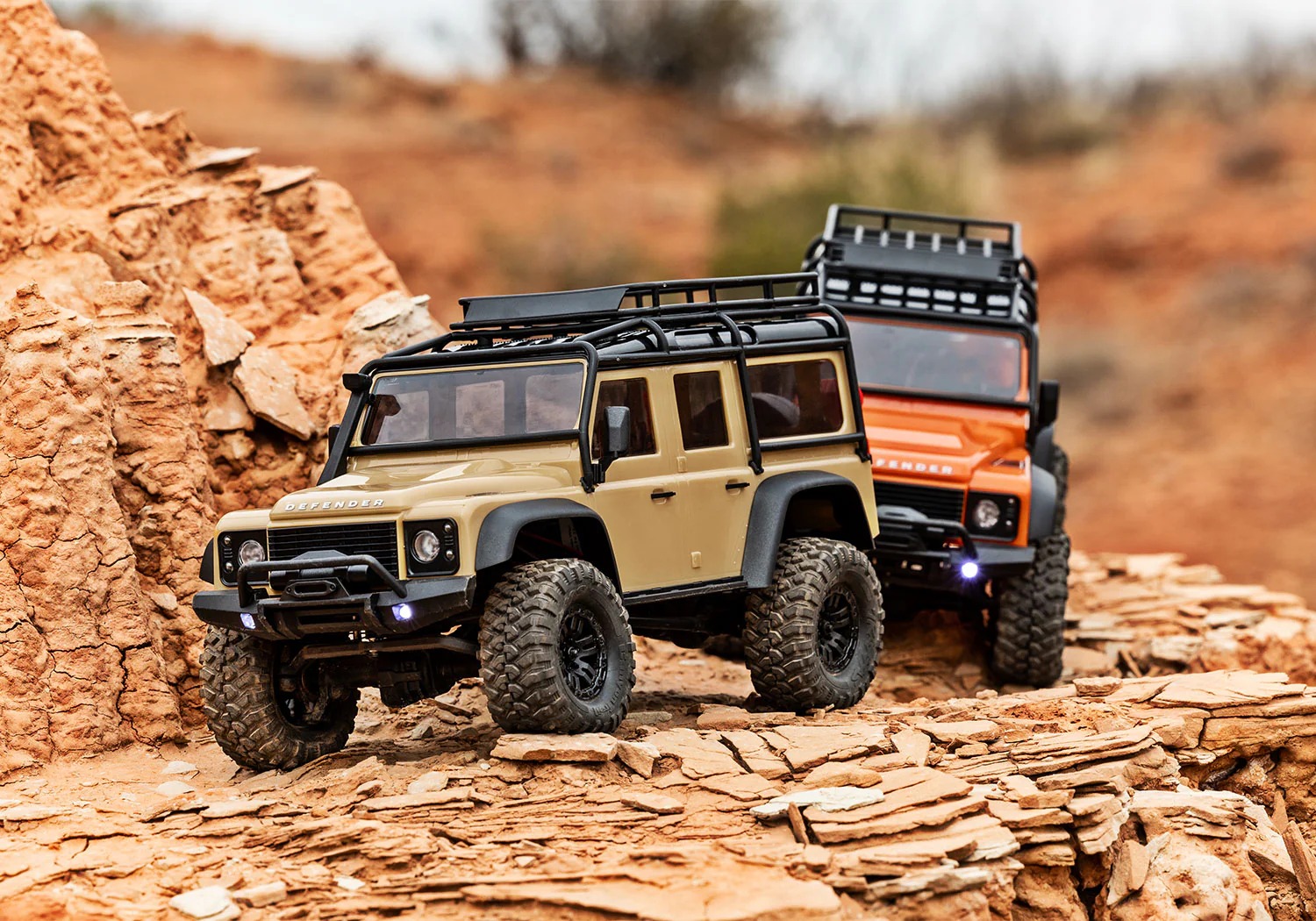 楽天市場】Traxxas トラクサス 1/18 TRX4M ディフェンダー 97054-1