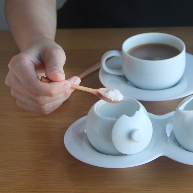 楽天市場】【日本製】ミルクピッチャー + シュガーポット + サオ材