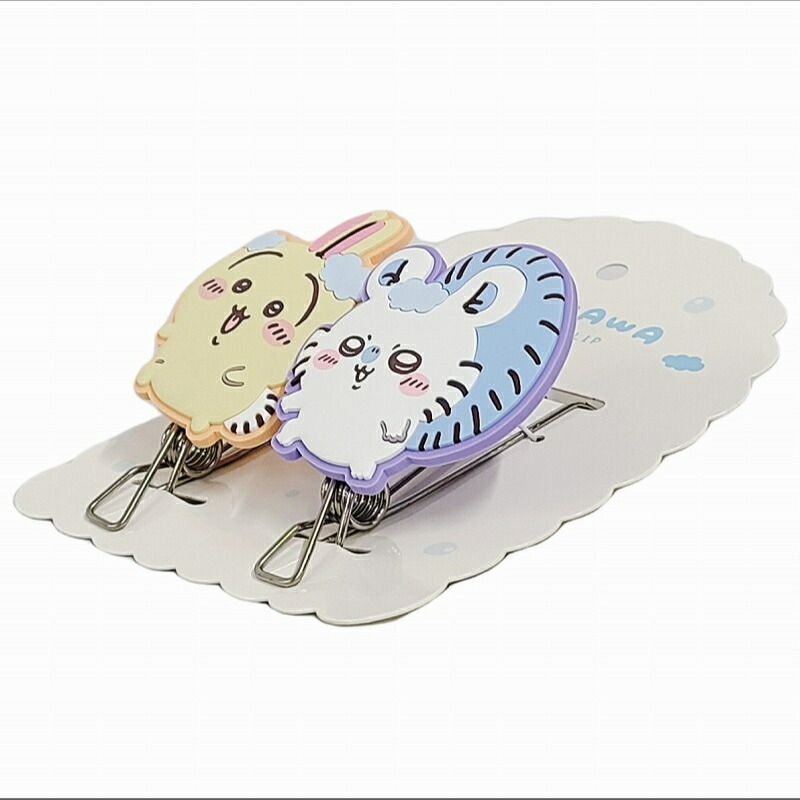 楽天市場】ちいかわ ハンガークリップ うさぎ & モモンガ 洗濯グッズ