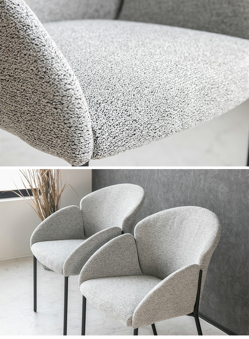 楽天市場】【送料無料】 ダイニングチェア 2脚セット ファブリック