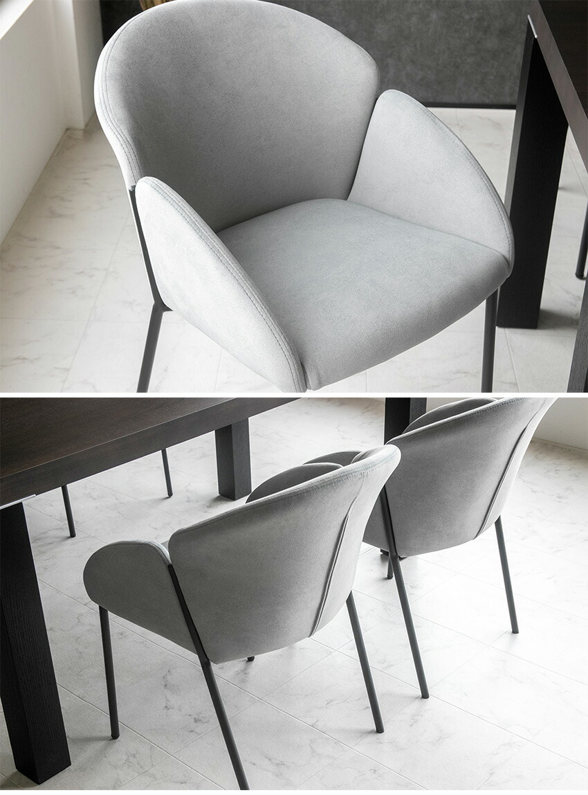 楽天市場】【送料無料】 ダイニングチェア 2脚セット ファブリック