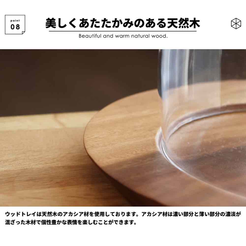 楽天市場】最大P27C300 レビュー特典あり ガラスドーム ケーキドーム