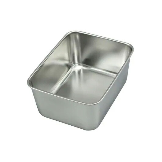 楽天市場】18-8ステンレス 深型組バット S号(4400S)900ml 162×111mm