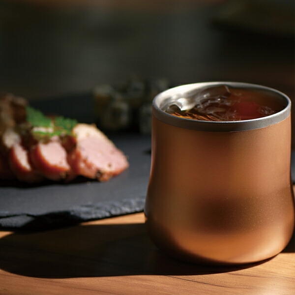 楽天市場】18-8ステンレス二重構造 エレガンス DXフリーカップ230ml