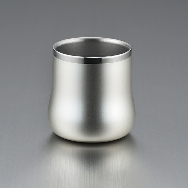 楽天市場】18-8ステンレス二重構造 エレガンス DXフリーカップ230ml