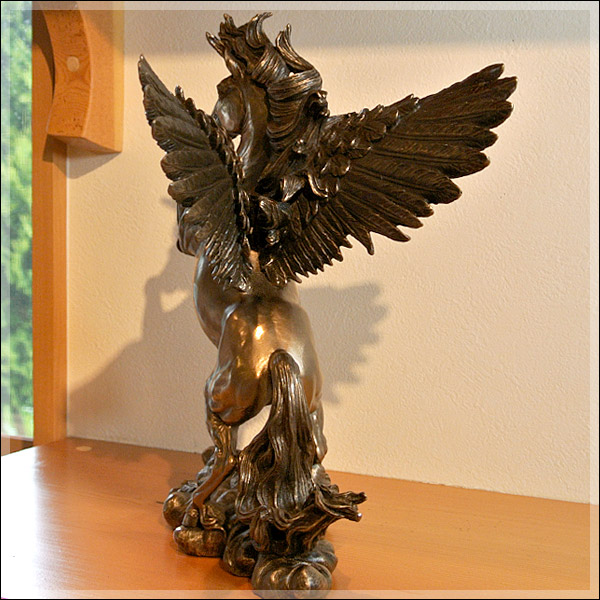 楽天市場】成功と自由 ペガサス像 ペガサス 天使 エンジェル angel
