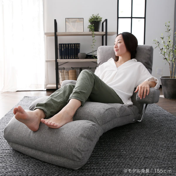 楽天市場】座椅子 肘掛け 肘掛け付き座椅子 リクライニング ハイバック