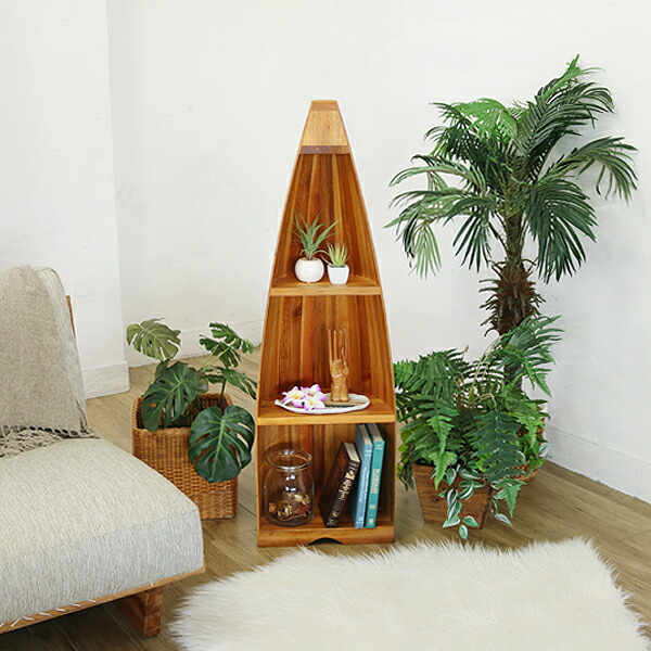 楽天市場】【アウトレット】アジアン家具3段ボートラック アジアン