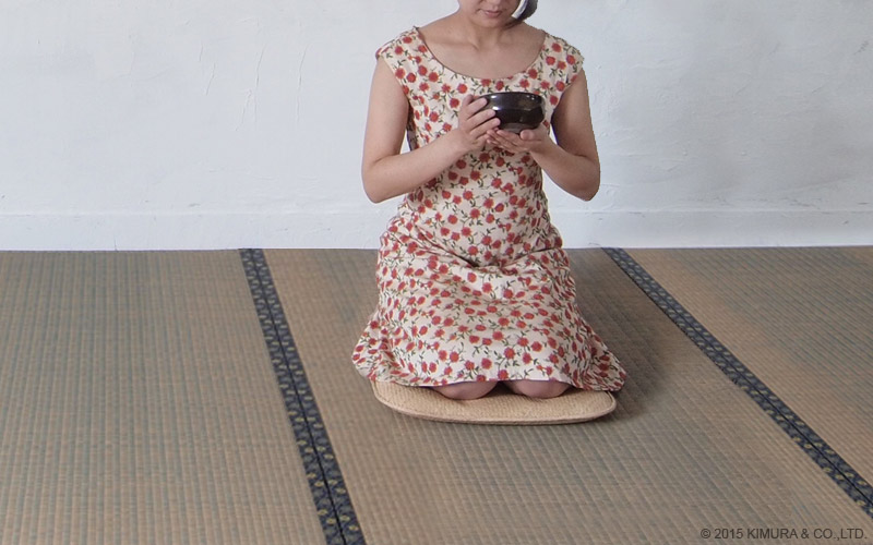 楽天市場】座布団 座蒲団 籐 ラタン 網代 あじろ 45cm角