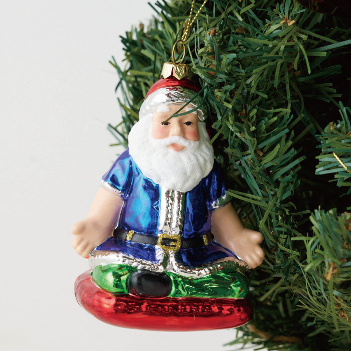 楽天市場】サンタ オーナメント ヨガ IA44915 高さ11cm アメリカン