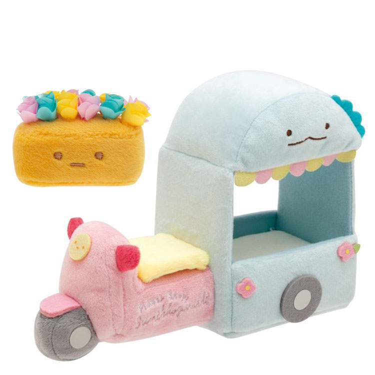 楽天市場】すみっコぐらしグッズ シーンぬいぐるみ フラワーワゴン お