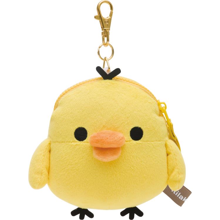 楽天市場】リラックマ ぬいぐるみリール付パスケース キイロイトリ