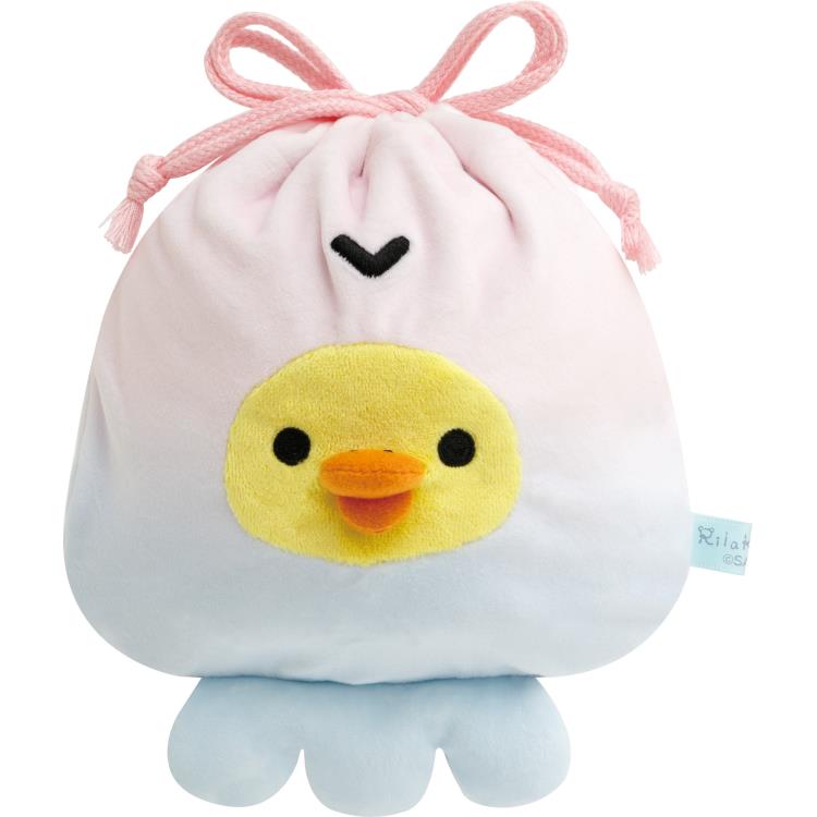 楽天市場】リラックマ ぬいぐるみ巾着 キイロイトリ クラゲ うみリラき