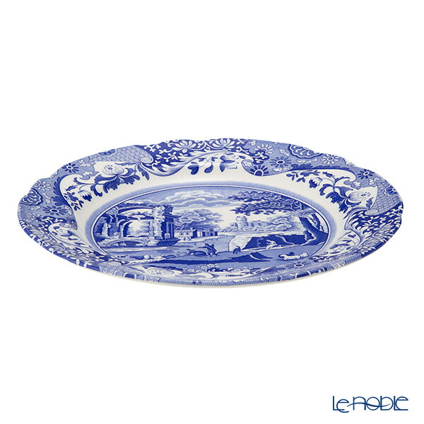 楽天市場】スポード ブルーイタリアン プレート 27cm /// Spode 青色