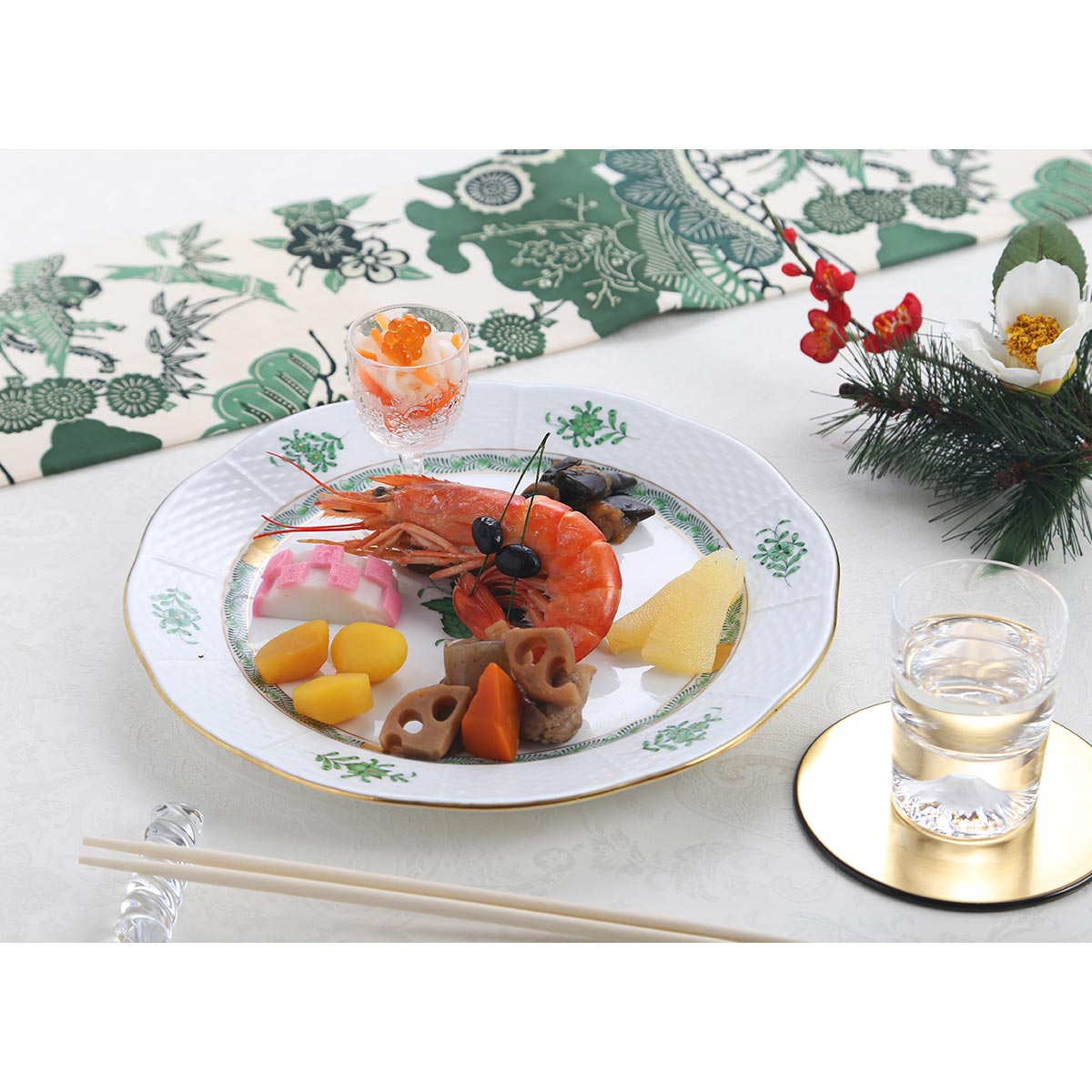 楽天市場】ヘレンド (HEREND) アポニーグリーン 00524-0-00／524